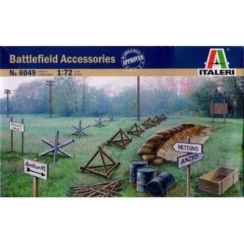 1:72 Italeri Battlefield accessories 6049